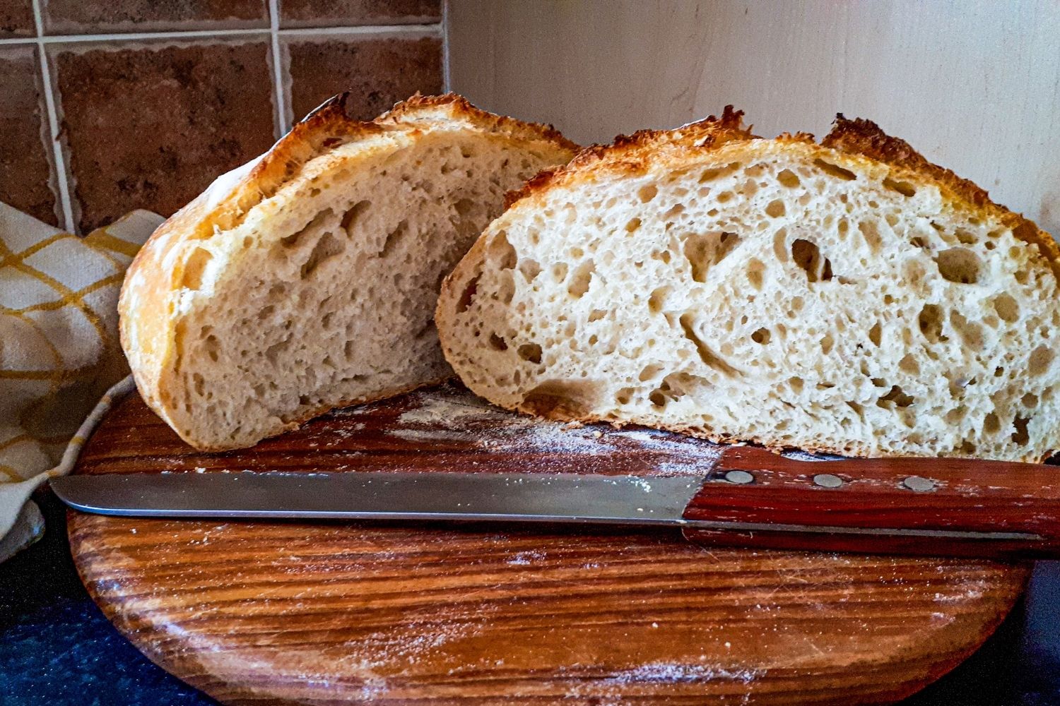 Easy Dutch Oven Sourdough Bread For Beginners - Sprouting Wheel